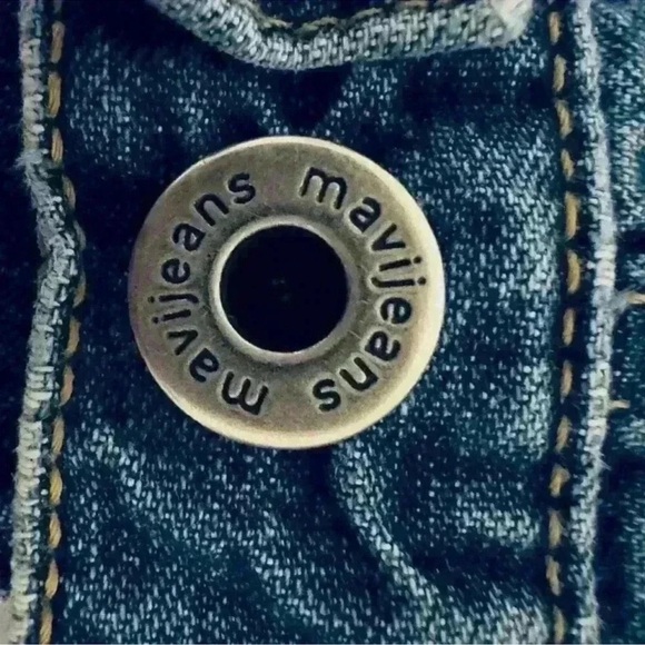 Vintage Classic Mavi “The Kathy Trucker” Blue Denim Jacket, Women’s Size Small - Picture 7 of 10